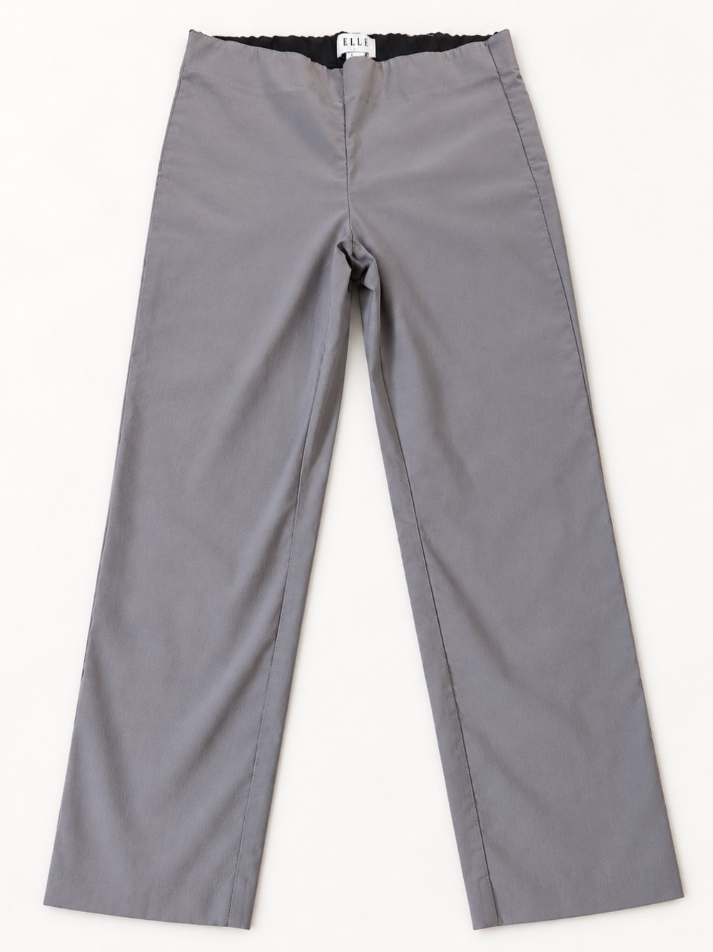 ELLE Gray Stretch Pull-On Pants – Size Medium